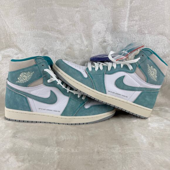 Nike Air Jordan 1 Retro High OG Turbo Green Sneakers Men\'s Size 10.5 555088-311 main image 9